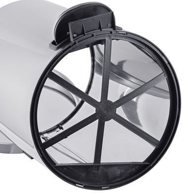 Мусорное ведро с плавным закрытием круглое Mixxus Ellipse-TC0212 SS Color 12л (цвет нержавейка) (MI8399)