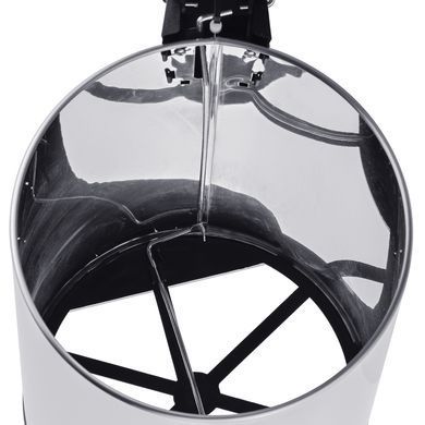 Мусорное ведро с плавным закрытием круглое Mixxus Ellipse-TC0212 SS Color 12л (цвет нержавейка) (MI8399)