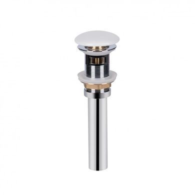 Раковина-чаша Qtap Robin 410х410х180 White с донным клапаном QT1311A004W