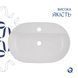 Раковина Qtap Scorpio 600х400х120 White QT14118045W