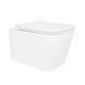 Унитаз подвесной Qtap Crow Ultra Quiet безободковый с сиденьем Soft-close QT05335170W