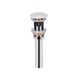Раковина-чаша Qtap Robin 410х410х180 White с донным клапаном QT1311A004W