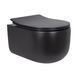 Унитаз подвесной Qtap Taurus безободковый с сиденьем Soft-close QT2433084EUQMB