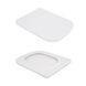 Унитаз подвесной Qtap Crow Ultra Quiet безободковый с сиденьем Soft-close QT05335170W