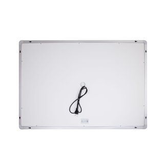 Зеркало Qtap Mideya 1000х700 с LED-подсветкой Touch, с антизапотеванием, диммером QT2078NCF10070W