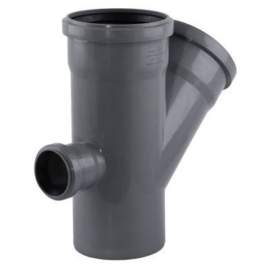 Хрестовина VSplast 1пл 110х110х45+50х90&deg; отвод сзади