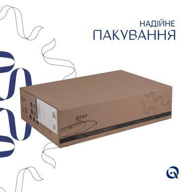 Раковина-чаша Qtap Robin 610x400x145 White з донним клапаном QT13112143PW