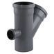 Хрестовина VSplast 1пл 110х110х45+50х90&deg; отвод сзади