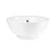 Раковина-чаша Qtap Robin 383х383х175 White с донным клапаном QT1311L408W