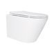 Унитаз подвесной Qtap Swan безободковый с сиденьем Soft-close QT16335180W