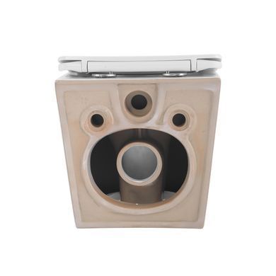 Унитаз подвесной Qtap Scorpio безободковый Ultra Quiet с сиденьем Soft-close QT14332380ASW