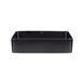 Раковина-чаша Qtap Tern 500х350х145 Matt black с донным клапаном QT1711A055MB
