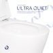 Унитаз подвесной Qtap Scorpio безободковый Ultra Quiet с сиденьем Soft-close QT14332380ASW