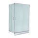 Душевая кабина Lidz Wawel SC100x80.SAT.LOW.FR, стекло Frost 5 мм + Lidz Душевой поддон KAPIELKA ST100x80х14