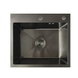 Мийка з нержавіючої сталі Mixxus MH5045 Decor Graphite (3.0/0.8) колір графіт (MI8310)