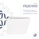 Унитаз подвесной Qtap Scorpio безободковый Ultra Quiet с сиденьем Soft-close QT14332380ASW