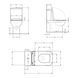 Унитаз-компакт Qtap Cardinal Ultra Quiet безободковый с сиденьем Soft-close QT04222168AUQ3W