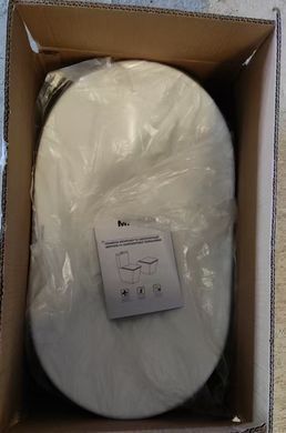 Раковина накладна Mixxus Premium WAVE-0105 620х360х160mm (MP6555)