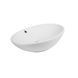 Раковина-чаша Qtap Dove 625х415х150 White с донным клапаном QT06113077W