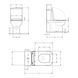Унитаз напольный Qtap Tern Ultra Quiet безободковый с сиденьем Soft-Close QT17226003AW White