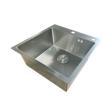 Мийка Mixxus MH5050 Micro Decor SS Color (3.0/0.8) з нерж. сталі (колір нержавійка) (MI8212)
