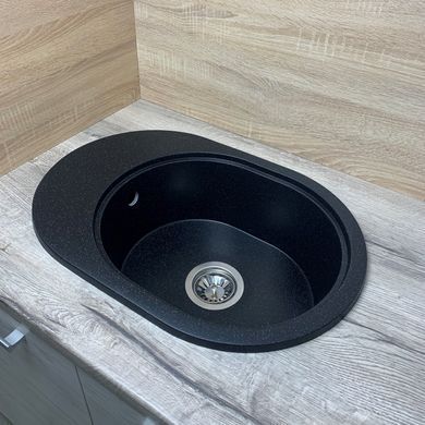 Кухонная мойка Adamant OVALE Черный