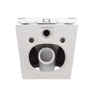 Унитаз подвесной Qtap Swan безободковый с сиденьем Soft-close QT16335178W