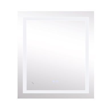 Дзеркало Lidz Kubis 700х800 з LED-підсвічуванням Touch, з антизапотіванням, з диммером, рег. яскравості Reverse LD78LF9048070