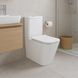 Унитаз напольный Qtap Crow Eco безободковый с сиденьем Soft-close QTCRO27W48750