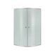Душевая кабина Lidz Latwa SC90x90.SAT.LOW.FR, стекло Frost 4 мм + Lidz Душевой поддон KAPIELKA ST90x90x15