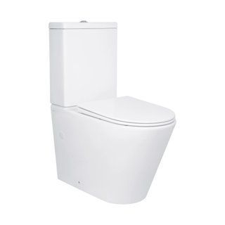 Унитаз напольный Qtap Swan Eco Ultra Quiet с сидением Soft-close 640x360x835 мм QTSWA27W48748 White