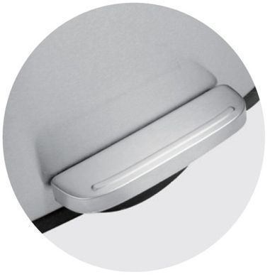 Мусорное ведро с плавным закрытием прямоугольное Mixxus Bevel-TC0112 SS Color 12л цвет нержавейка (MI7087)
