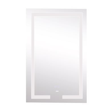Дзеркало Lidz Vida 800х600 з LED-підсвічуванням Touch, з антизапотіванням, з диммером, реєстр. яскравості LD78LF6080