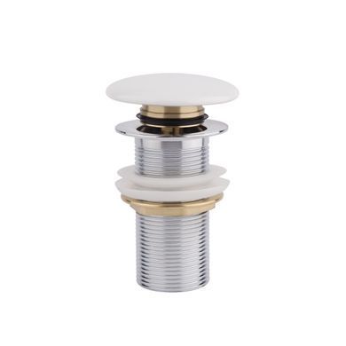 Раковина-чаша Qtap Scorpio 505x385x120 White с донным клапаном QT14112202W