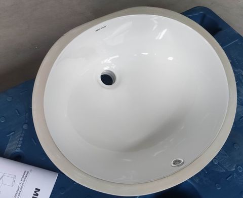 Раковина врізна під стільницю MIXXUS PREMIUM TOPPER-1701 495х405х205mm з переливом (MP6568)
