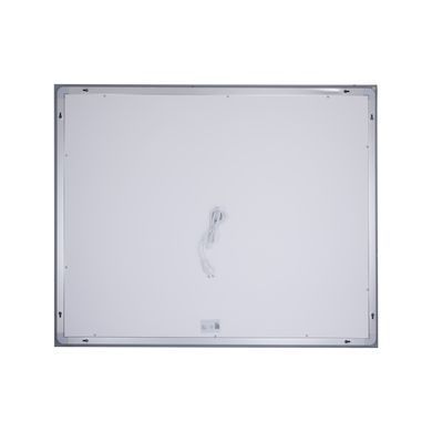 Дзеркало Lidz Kubis 1000х800 з LED-підсвічуванням Touch, з антизапотіванням, з диммером, рег. яскравості LD78LF61410080