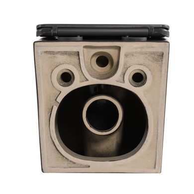 Унитаз подвесной Tern Ultra Quiet 490&times;365&times;325&nbsp;мм, Anthracite, с сиденьем Slim Duroplast / Soft-close / Quick Release QT17332303ASAN Qtap