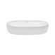 Раковина Qtap Scorpio 610x400x120 White с донным клапаном QT14112203W