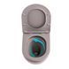 Унитаз подвесной Robin Ultra Quiet 490&times;365&times;325&nbsp;мм, Stone Grey, с сиденьем Slim Duroplast / Soft-close / Quick Release QT13332381АSSG Qtap