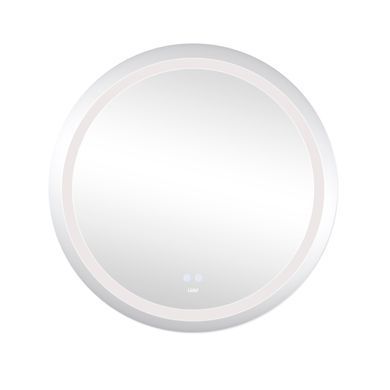 Дзеркало Lidz Aria R800 з LED-підсвічуванням Touch, з антизапотіванням, з диммером, рег.