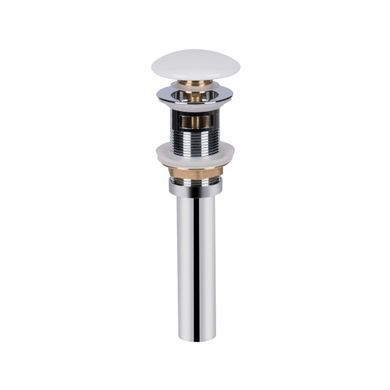 Раковина Qtap Nando LT 500х420х130 White с донным клапаном QT12112173SW