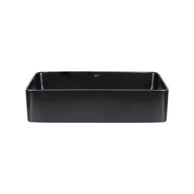 Раковина-чаша Qtap Tern 500х350х145 Matt black QT1711A055MBN
