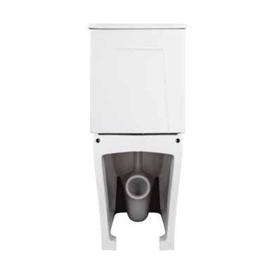 Унитаз-компакт Qtap Nando безободковый с сиденьем Soft-close QT12221222AW