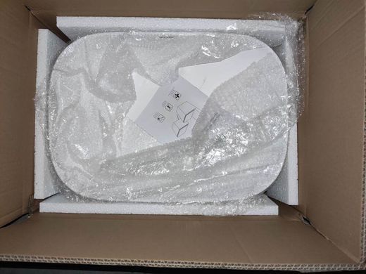 Раковина накладна Mixxus Premium DIVERSE-0112 MARBLE 455х325х135mm (MP6543)