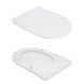 Унитаз-компакт Qtap Robin Ultra Quiet безободковый с сиденьем Soft-close QT13226089AW