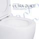 Унитаз-компакт Qtap Robin Ultra Quiet безободковый с сиденьем Soft-close QT13226089AW