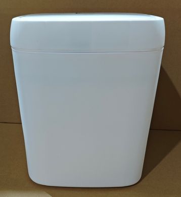 Мусорное ведро сенсорное прямоугольное Mixxus Wave-TC0212 White 12 л (цвет белый) (MI8403)