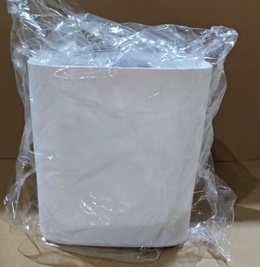 Мусорное ведро сенсорное прямоугольное Mixxus Wave-TC0212 White 12 л (цвет белый) (MI8403)