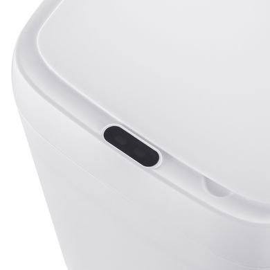 Мусорное ведро сенсорное прямоугольное Mixxus Wave-TC0212 White 12 л (цвет белый) (MI8403)
