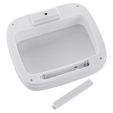 Мусорное ведро сенсорное прямоугольное Mixxus Wave-TC0212 White 12 л (цвет белый) (MI8403)
